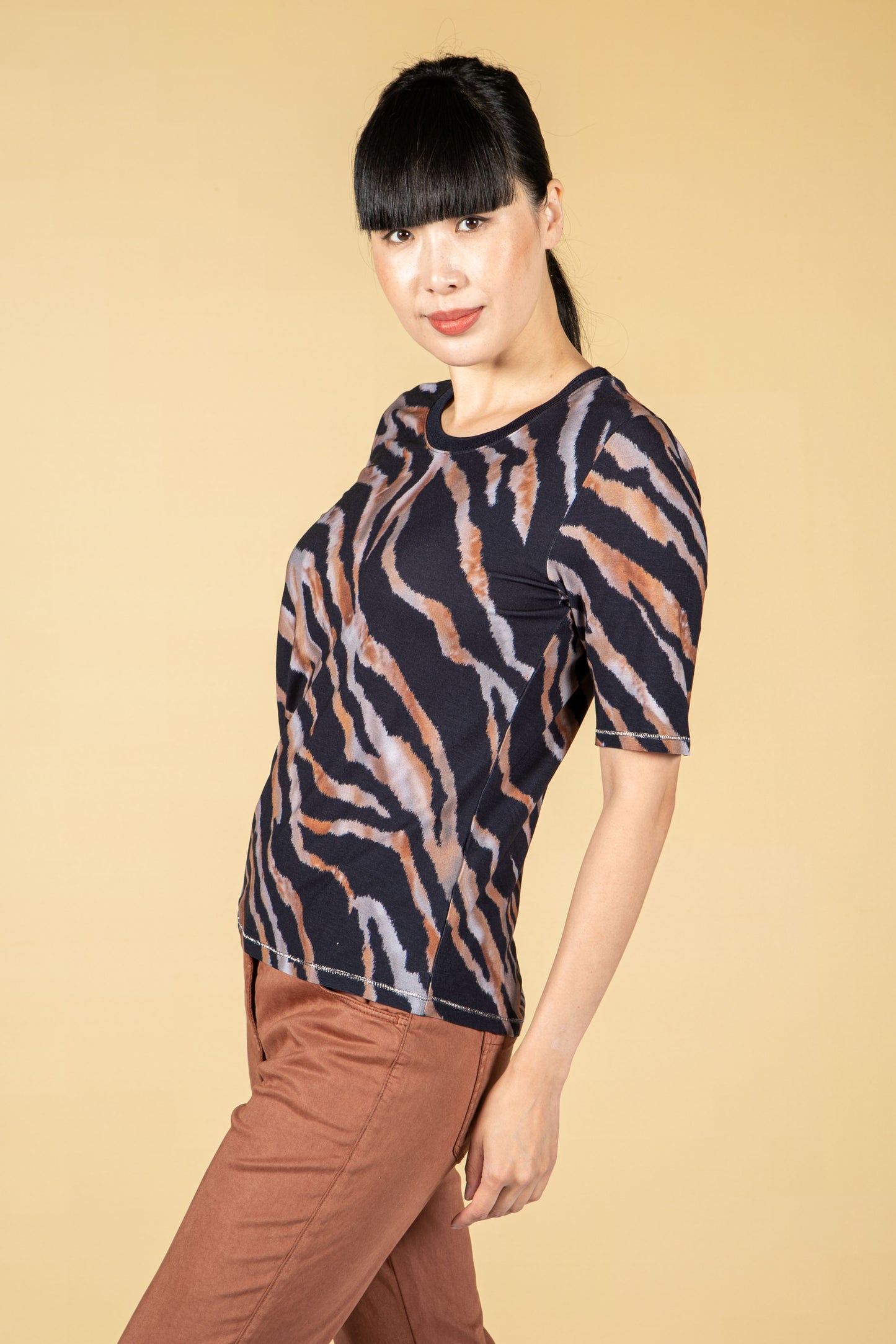 Tiger Print Top