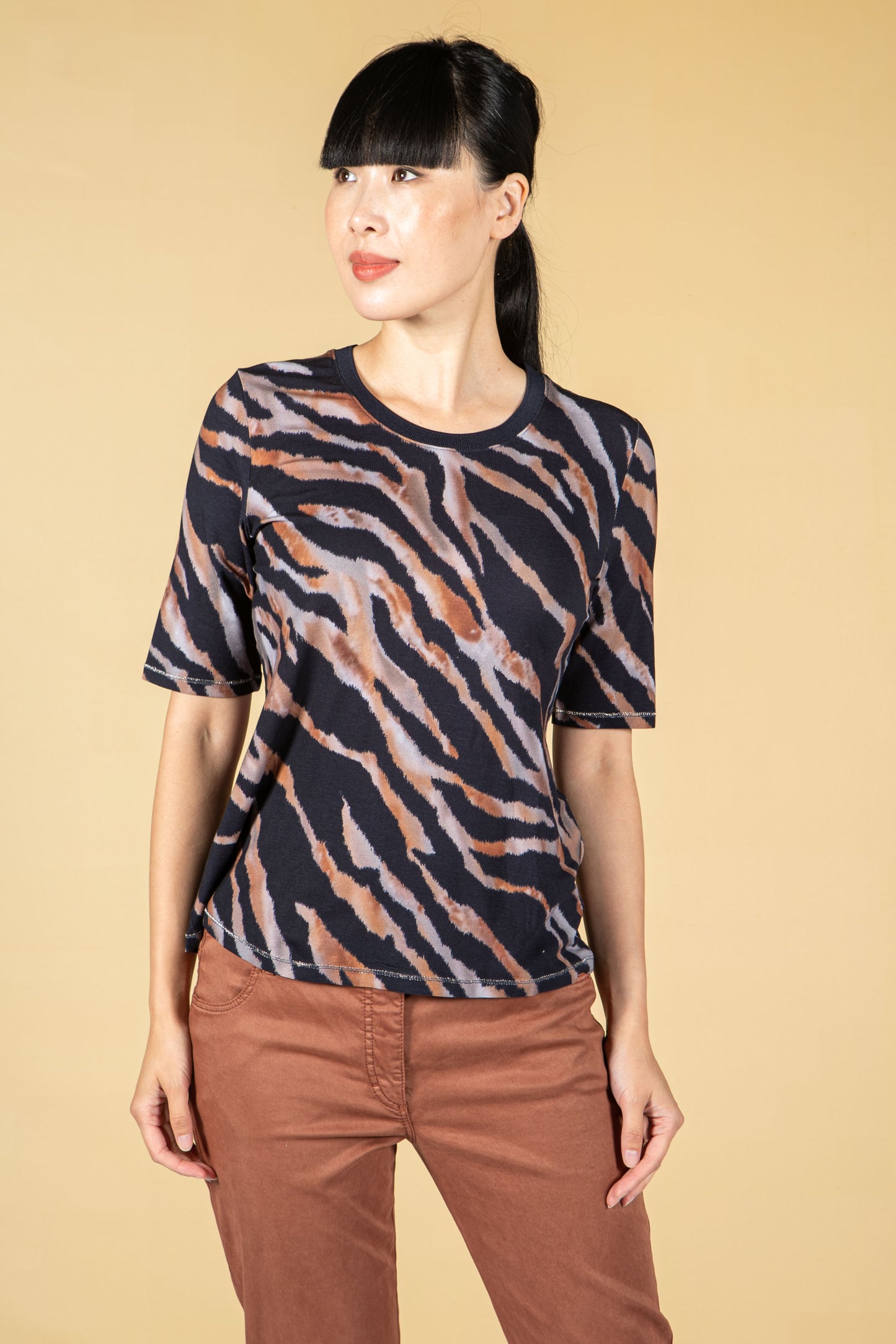 Tiger Print Top