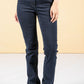 Classic Straight Leg Jeans in Black