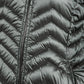 Quilted Hooded Coat in Cool Graphite