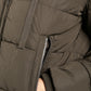 Quilted Coat in Dark Khaki