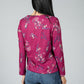 Mini Bouquet Print Top in Rosewood