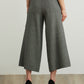 Houndstooth Culotte Pants Style