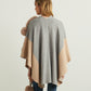 Faux Fur Cape Sweater