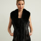 Faux Fur Vest Style