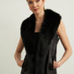 Faux Fur Vest Style