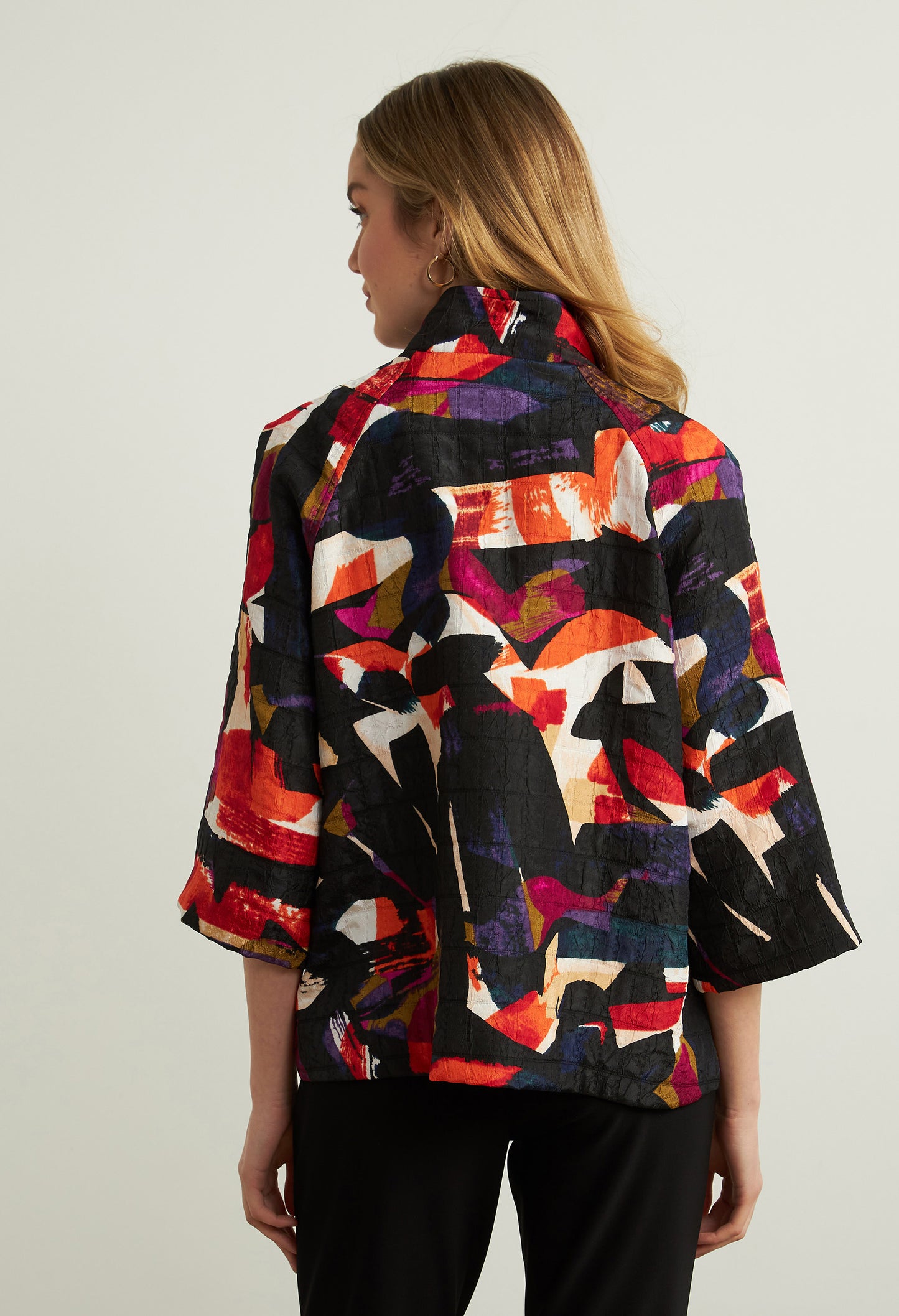 Abstract Jacquard Jacket