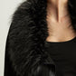 Faux Fur Collared Jacket