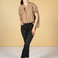 Fariso short sleeve blouse in Maple