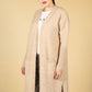 Donver Long Cardigan in Cashmere Cream Melange