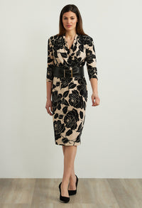 Floral Sheath Dress-3