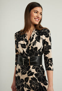 Floral Sheath Dress-3