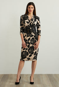 Floral Sheath Dress-3