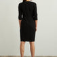 Zip Detail Sheath Dress