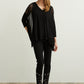 Mesh Insert Poncho Top