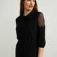 Mesh Detail Dress-2