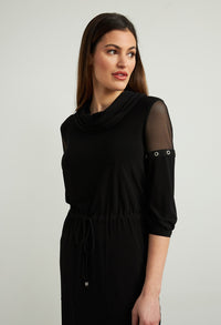 Mesh Detail Dress-2