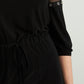 Mesh Detail Dress-2