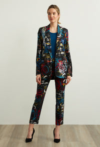 Printed Blazer