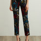 Abstract Print Pants-1