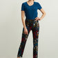 Abstract Print Pants-1