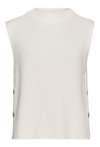 Sleeveless Cropped Sweater