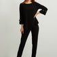 Asymmetric Hem Top in Black