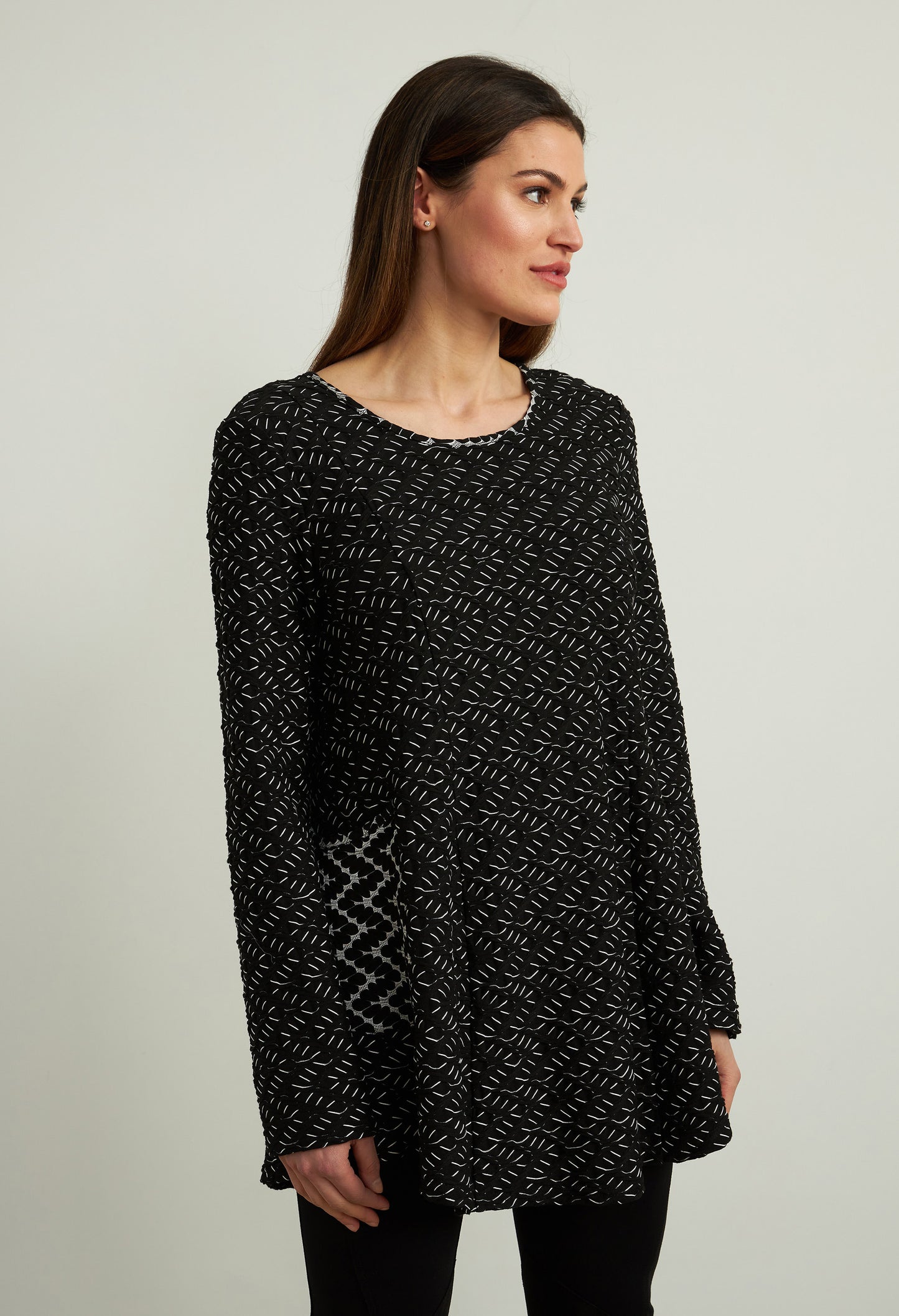 Flared Hem Tunic