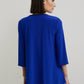 Zip Accent Top in Royal Blue