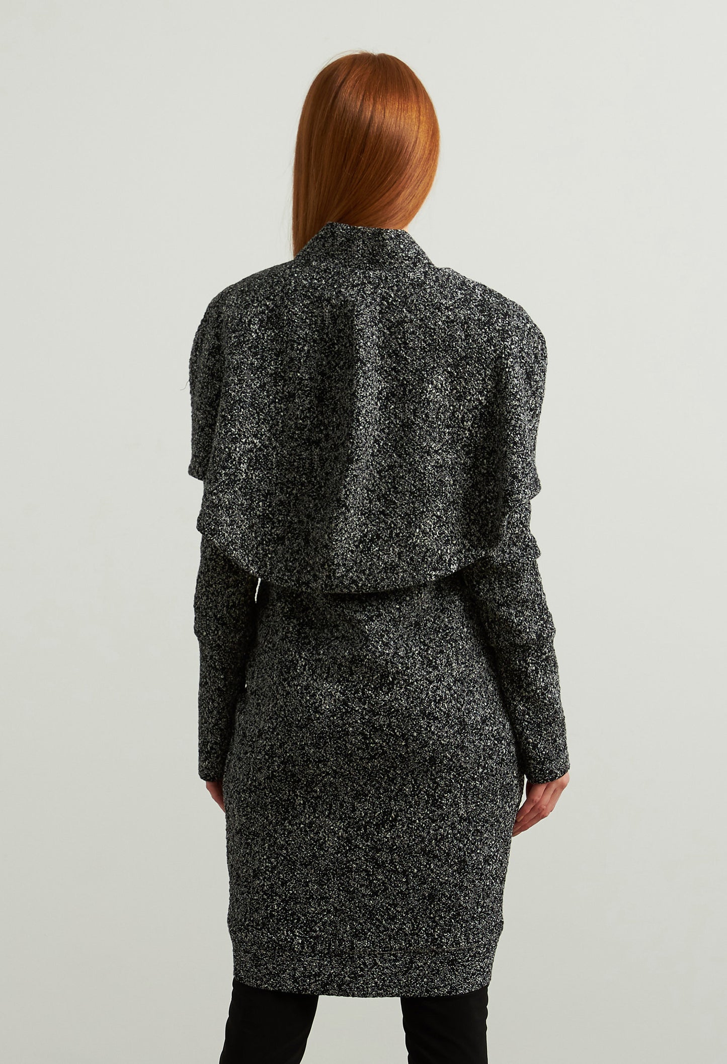 Jacquard Knit Jacket