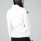 Long Sleeve Mock Neck Zip Front Ribbed Cardigan