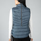 QUILTED GILET ORION BLUE