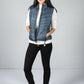 QUILTED GILET ORION BLUE