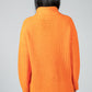 Orange Chunky Knit Jumper