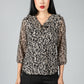 Cheetah Print Blouse