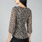 Cheetah Print Blouse