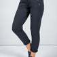 Navy Jog Pant with Zip Pocket