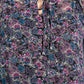 Fuchsia Paisley Blossom Print Top