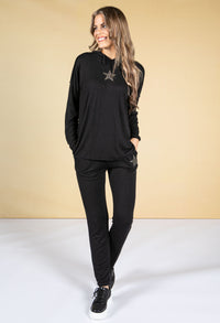 Black Tracksuit Twin Set