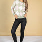 Argyle Knit Jumper in Sage & Powder Pink