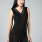 Black Lace Neckline Cami