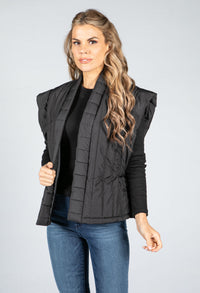 Quilted Black Jacket