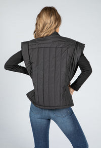 Quilted Black Jacket