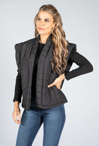 Quilted Black Jacket