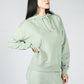 Organic Cotton Hoodie in Sage Green