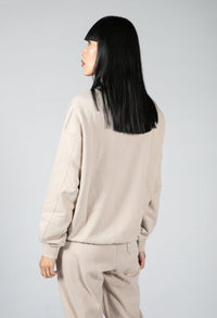 Organic Cotton Sweatshirt in light desert