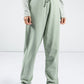 Cotton Joggers in Sage Green