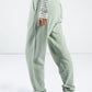 Cotton Joggers in Sage Green