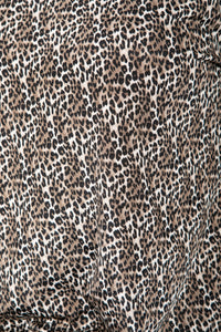 Leopard Print Long Sleeve Top