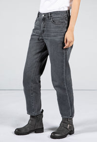 Straight Leg Grey Wash Denim Jeans